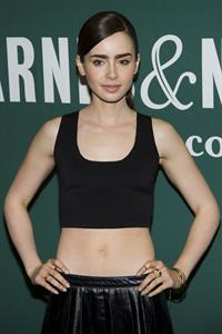 Lily Collins Seventeen Magazine September Cover Issue Celebration - New York, Aug. 6, 2013 