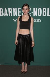 Lily Collins Seventeen Magazine September Cover Issue Celebration - New York, Aug. 6, 2013 