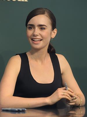 Lily Collins Seventeen Magazine September Cover Issue Celebration - New York, Aug. 6, 2013 