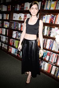 Lily Collins Seventeen Magazine September Cover Issue Celebration - New York, Aug. 6, 2013 