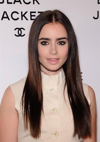 Lily Collins - CHANEL's The Little Black Jacket Event in New York City (June 6, 2012)