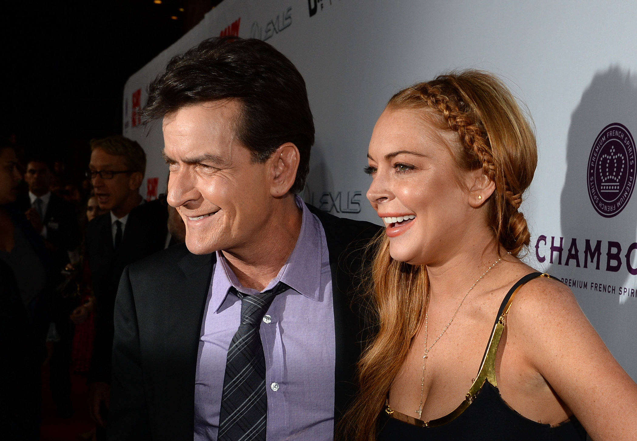 Lindsay Lohan Scary Movie 5 premiere in Hollywood on April 11, 2013