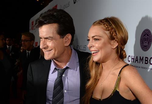 Lindsay Lohan Scary Movie 5 premiere in Hollywood on April 11, 2013