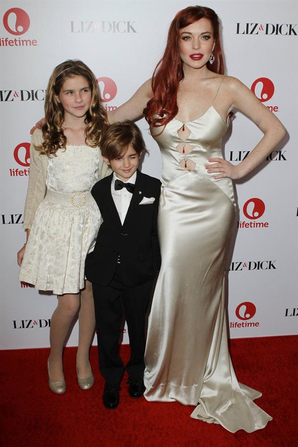 Lindsay Lohan  Liz & Dick  Los Angeles Premiere (November 20, 2012) 