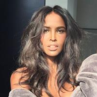 Ubah Hassan taking a selfie