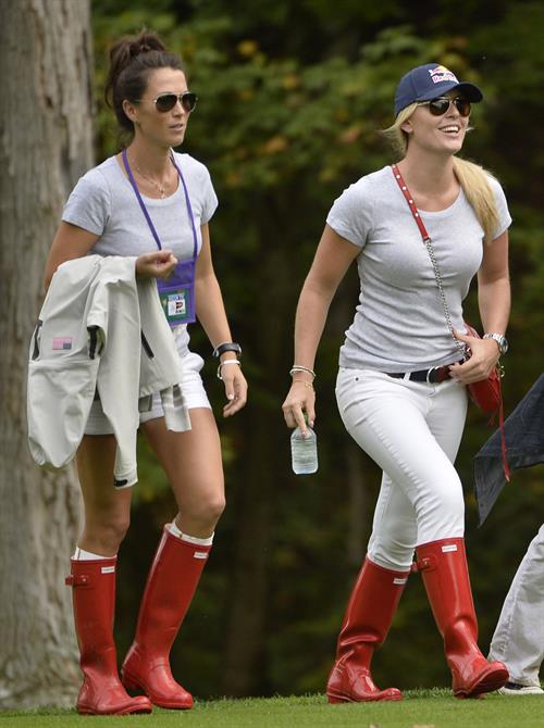 Lindsey Vonn Pictures Lindsey Vonn – 2013 Presidents Cup in Dublin 10/5/13