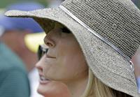 Lindsey Vonn First round of the 2013 Masters Tournament at Augusta National Golf Club 11.04.13 