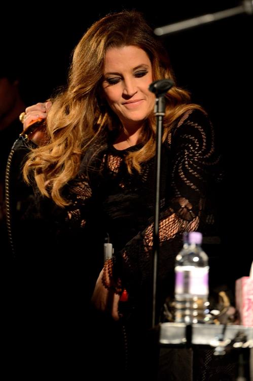 Lisa Marie Presley Performs on stage at Bush Hall in London, England (October 4, 2012) 