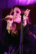 Lisa Marie Presley Performs on stage at Bush Hall in London, England (October 4, 2012) 