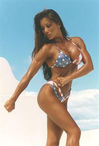 Kiana Tom in a bikini