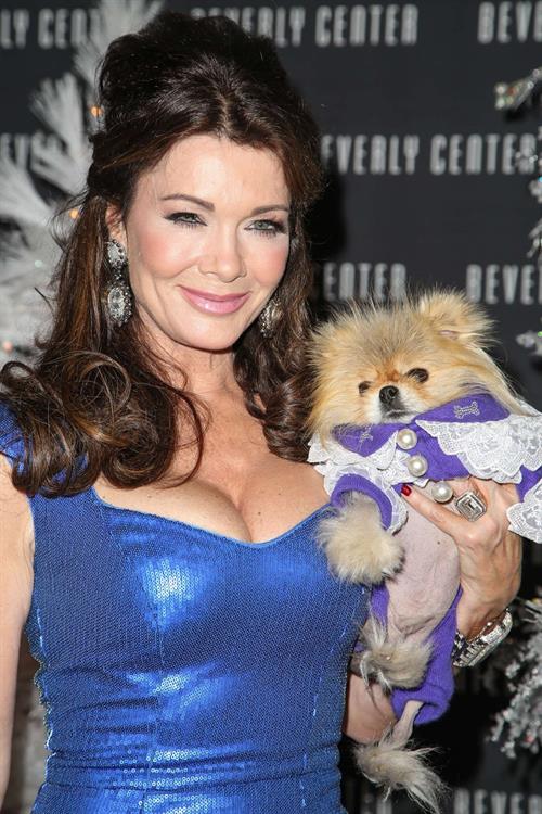 Lisa Vanderpump Beverly Center's Holiday Pet Portraits Debut (November 14, 2013) 