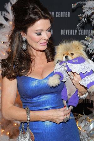 Lisa Vanderpump Beverly Center's Holiday Pet Portraits Debut (November 14, 2013) 