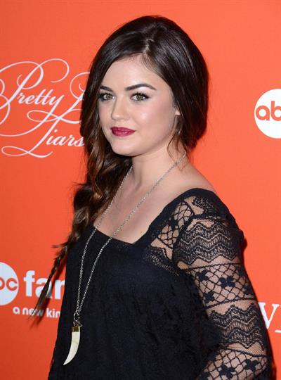 Lucy Hale “Pretty Little Liars” Halloween Episode screening in Hollywood, October 15, 2013 