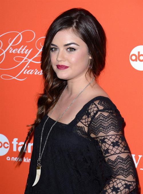 Lucy Hale “Pretty Little Liars” Halloween Episode screening in Hollywood, October 15, 2013 