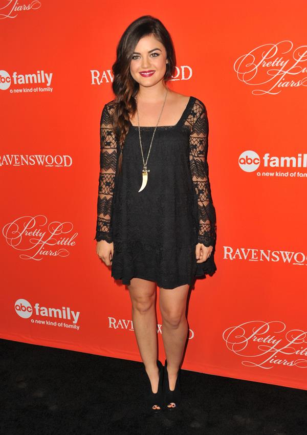 Lucy Hale “Pretty Little Liars” Halloween Episode screening in Hollywood, October 15, 2013 