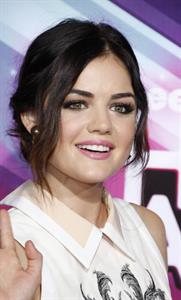 Lucy Hale TeenNick HALO awards in Hollywood 11/17/12 