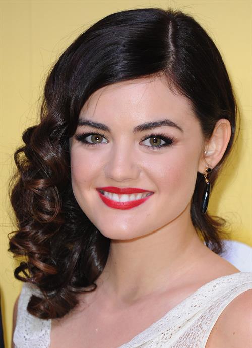 Lucy Hale 46th annual CMA awards in Nashville 11/1/12