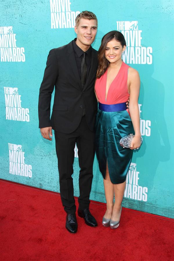 Lucy Hale - 2012 MTV Movie Awards (Arrival) in Universal City (June 3, 2012)