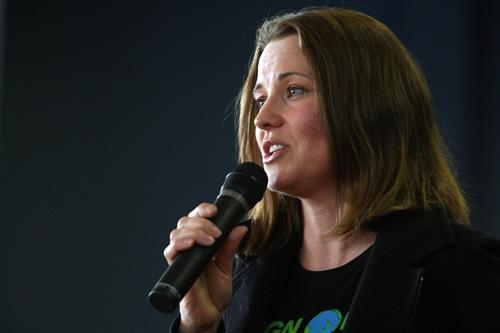 Lucy Lawless - in Wellington, New Zealand 10/15/09  