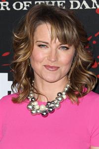 Lucy Lawless U.S.Premiere Screening of Spartacus War of the Damned' at Regal Cinemas in LA on January 22, 2013