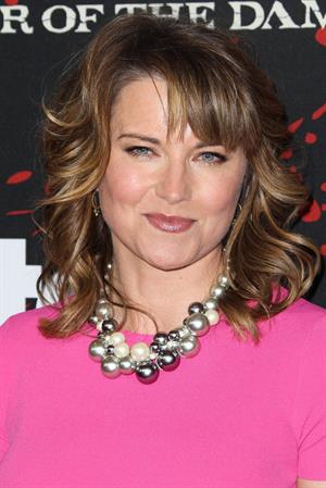 Lucy Lawless U.S.Premiere Screening of Spartacus War of the Damned' at Regal Cinemas in LA on January 22, 2013