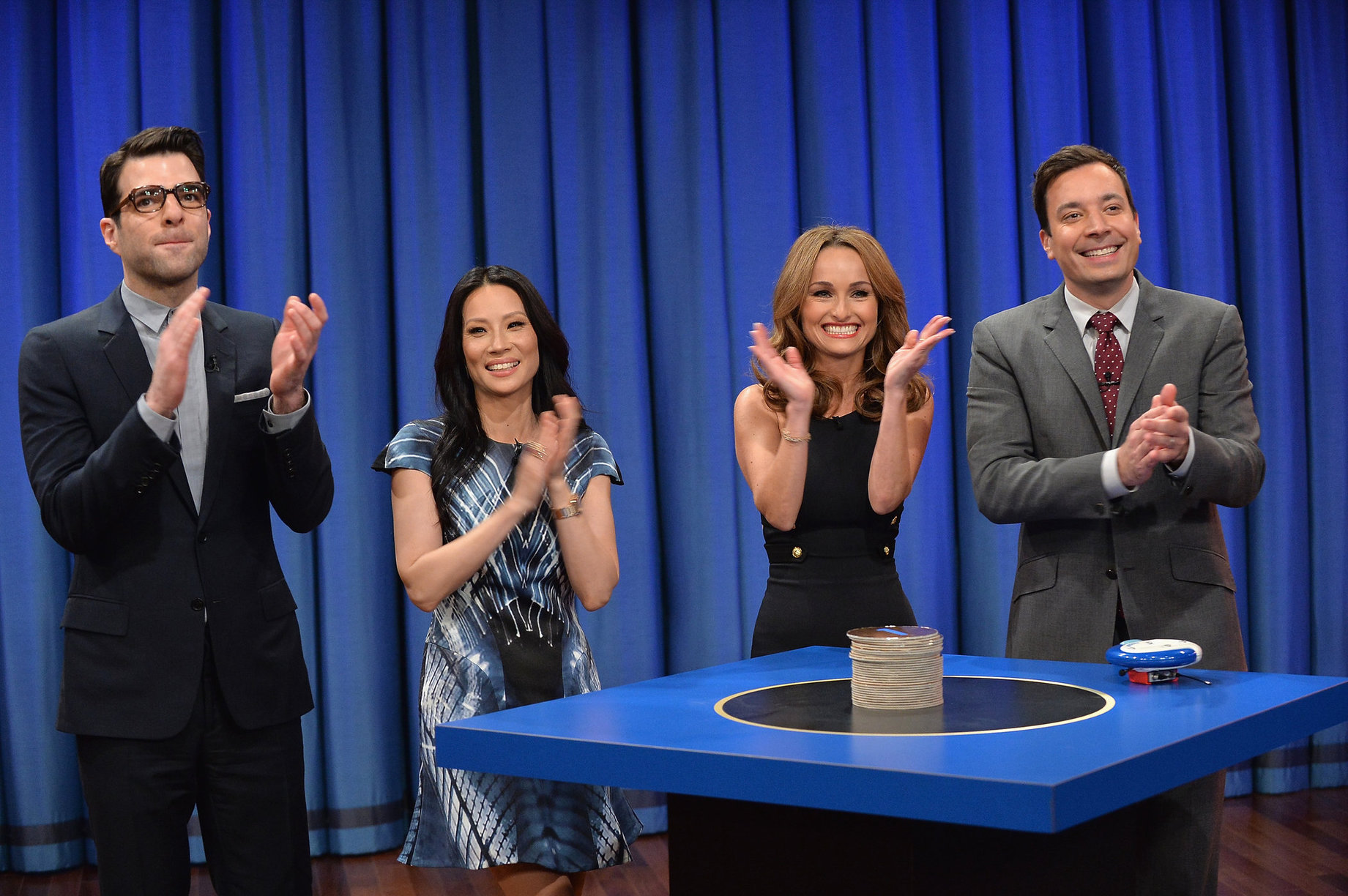 Lucy Liu – “Late night with Jimmy Fallon” 11/5/13  