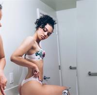 Indyamarie Jean in lingerie