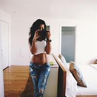 Mónica Alvarez taking a selfie