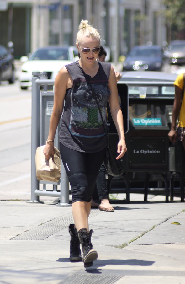 Malin Akerman out and about in Beverly Hills on May 31, 2013