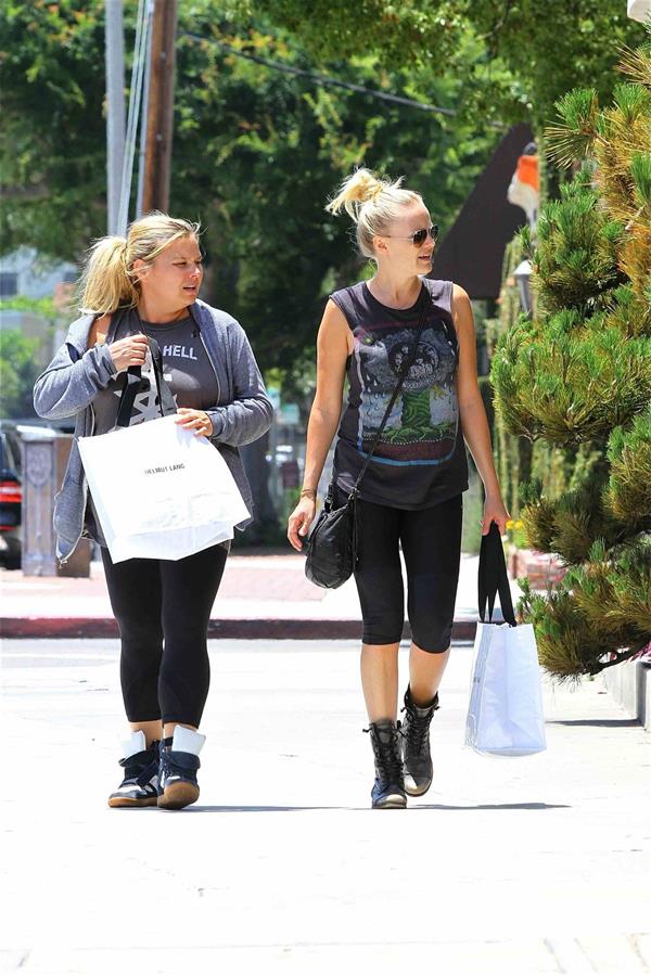 Malin Akerman out and about in Beverly Hills on May 31, 2013