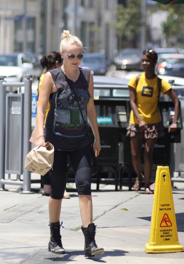 Malin Akerman out and about in Beverly Hills on May 31, 2013