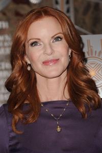 Marcia Cross Marcia Cross Lights The Empire State Building In Honor Of Plan International USA on October 10, 2012