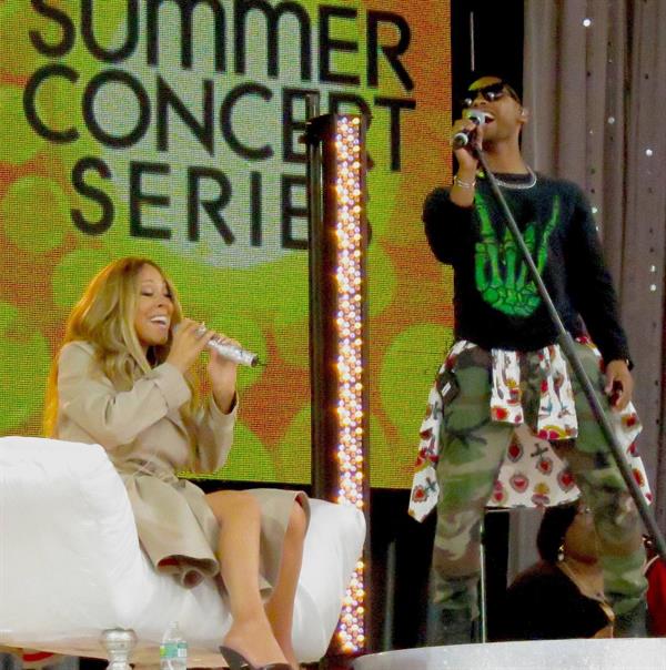 Mariah Carey Good Morning America Summer Concert Series Kick-Off (May 24, 2013) 
