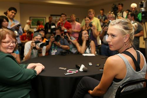 Maria Sharapova Pictures Maria Sharapova BNP Paribas Open 2013: All Access Hour March 6, 2013