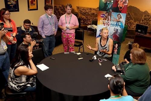 Maria Sharapova  BNP Paribas Open 2013: All Access Hour  March 6, 2013 