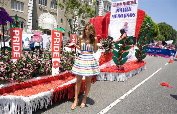 Maria Menounos LA Gay Pride Festival in West Hollywood on June 9, 2013