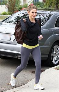 Maria Menounos at the gym in Los Angeles 11/16/12 