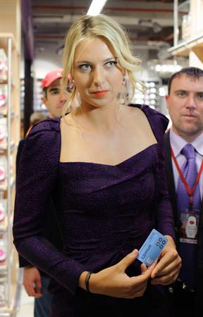 Maria Sharapova  Sugarpova Candy Launch in Moscow  April 29, 2013 