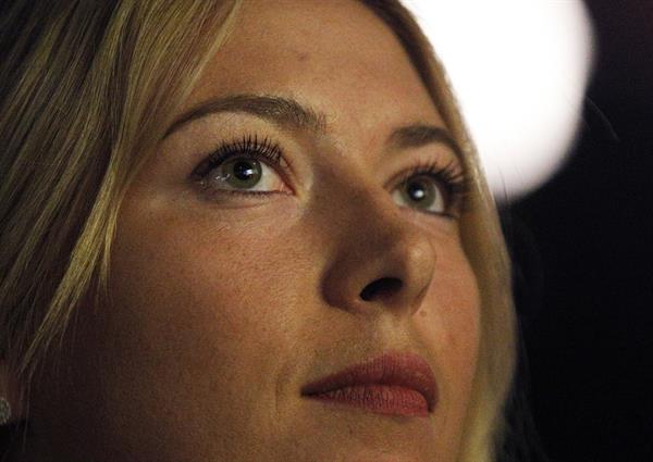 Maria Sharapova 2013 French Open draw ceremony in Paris May 24, 2013 