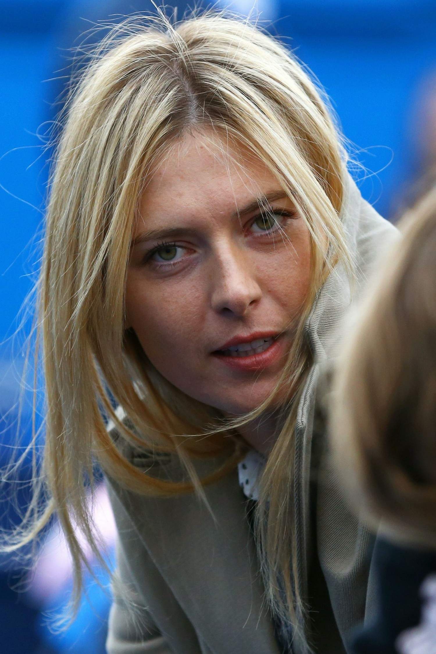 Maria Sharapova Pictures Maria Sharapova Watches her boyfriend on day one of the AEGON Championships at Queens Club in London - June 10, 2013