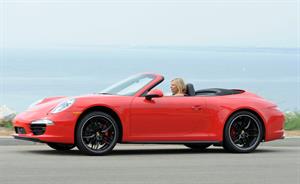 Maria Sharapova Porsche photoshoot in Manhattan Beach, California on July 11, 2013 