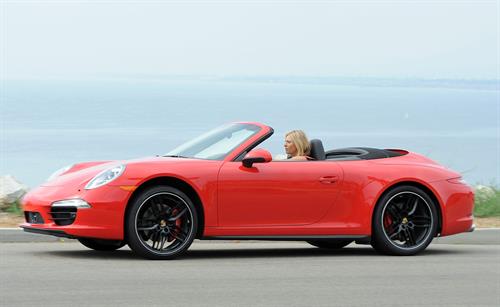Maria Sharapova Porsche photoshoot in Manhattan Beach, California on July 11, 2013 