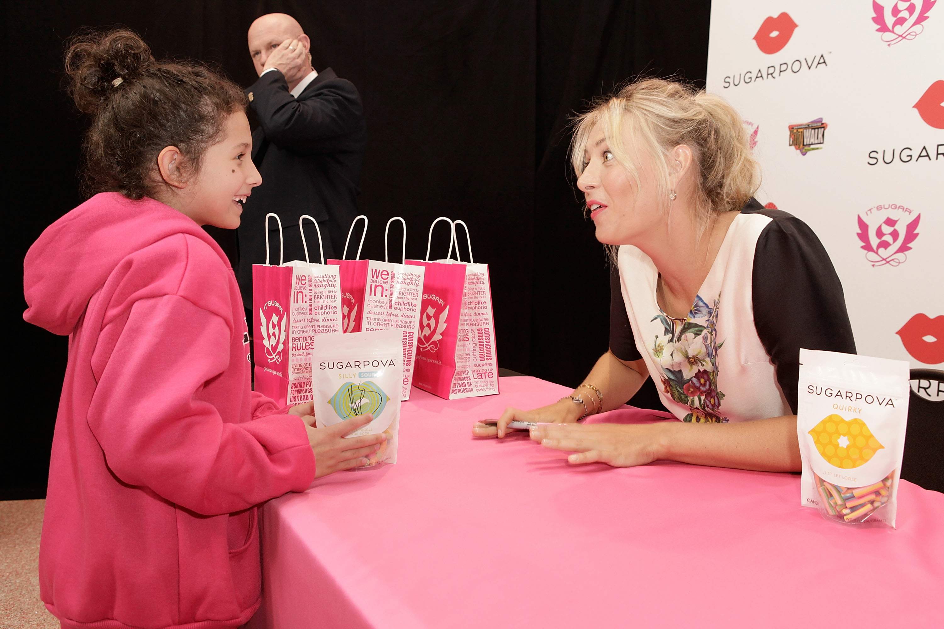 Maria Sharapova poses during Maria Sharapova launches her Sugarpova Candy Collection December 13, 2012 