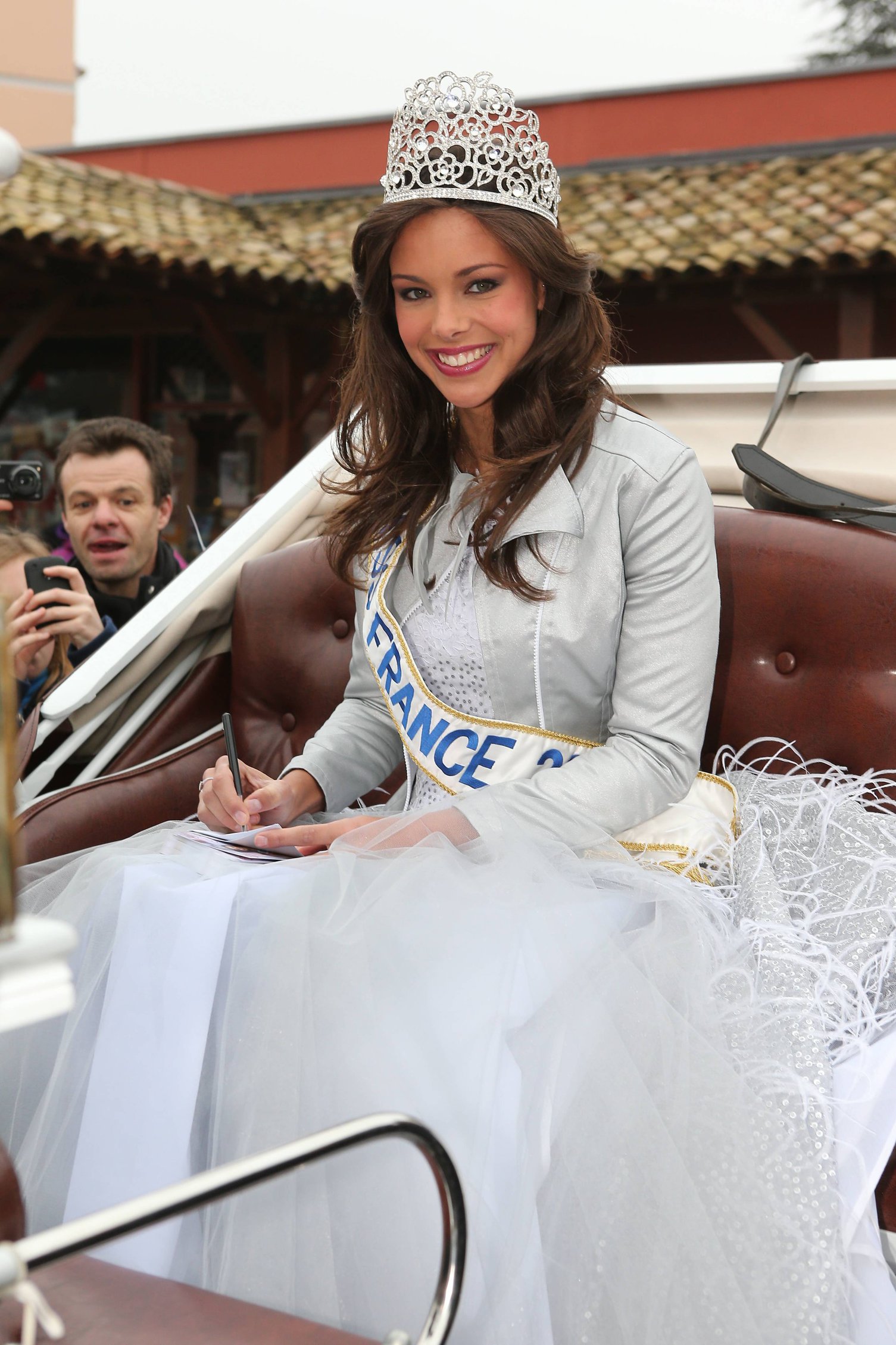 Marine Lorphelin Pictures Marine Lorphelin Returns to her Hometown (Dec 19, 2012)