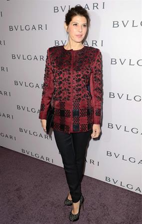 Marisa Tomei BVLGARI Elizabeth Taylor Collection Party February19, 2013 
