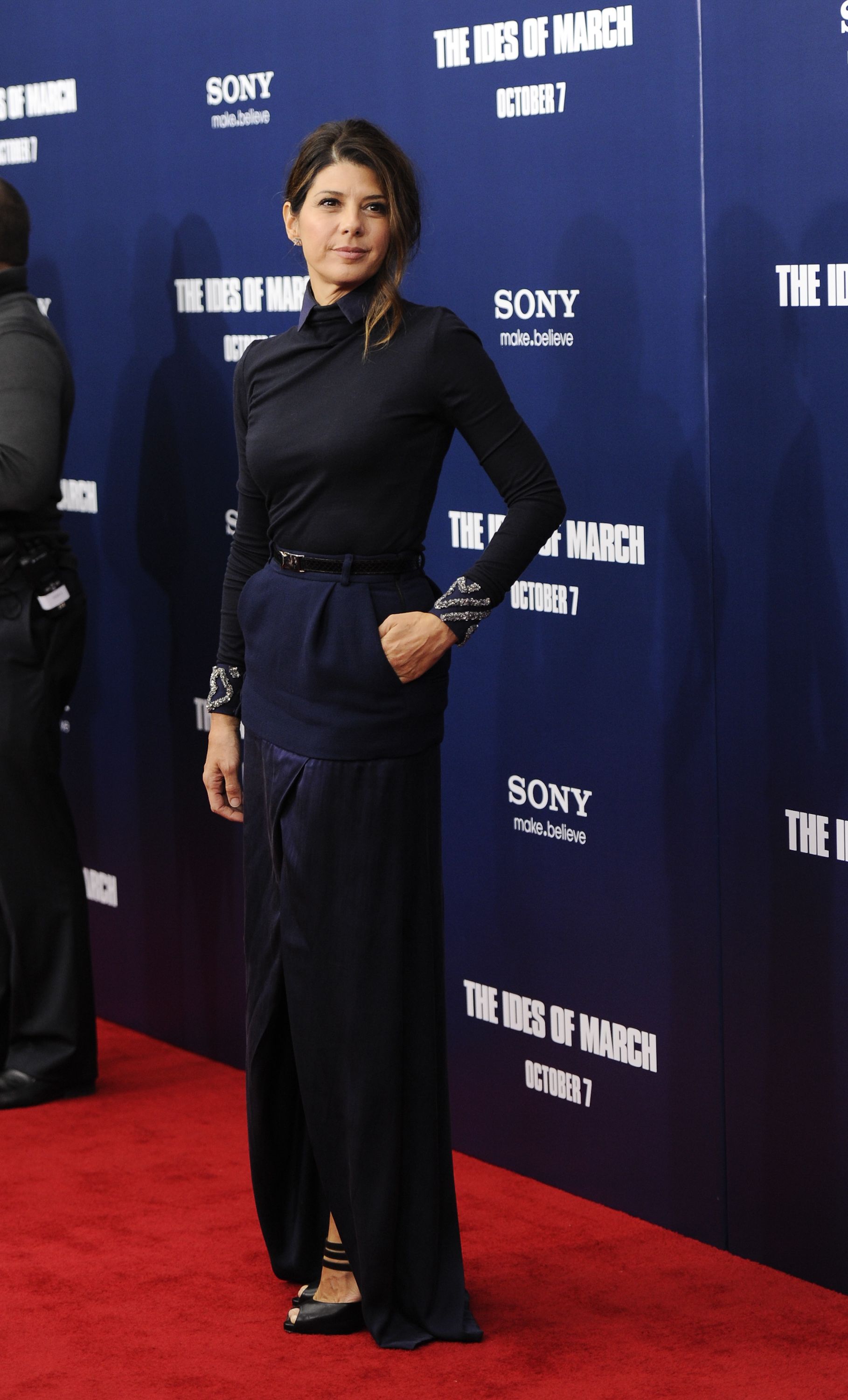 Marisa Tomei 'Ides Of March' New York City premiere 2011-10-05 