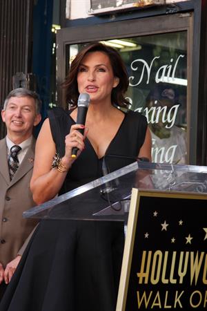 Mariska Hargitay Honored With Star On The Hollywood Walk Of Fame - Hollywood, Nov. 8, 2013 