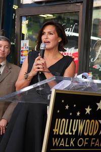 Mariska Hargitay Honored With Star On The Hollywood Walk Of Fame - Hollywood, Nov. 8, 2013 