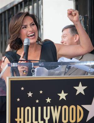 Mariska Hargitay Honored With Star On The Hollywood Walk Of Fame - Hollywood, Nov. 8, 2013 
