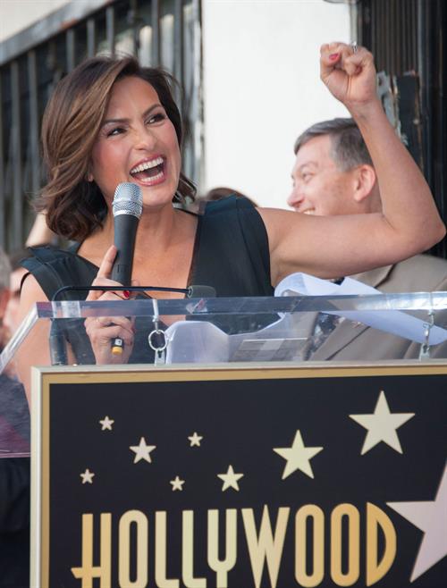 Mariska Hargitay Honored With Star On The Hollywood Walk Of Fame - Hollywood, Nov. 8, 2013 